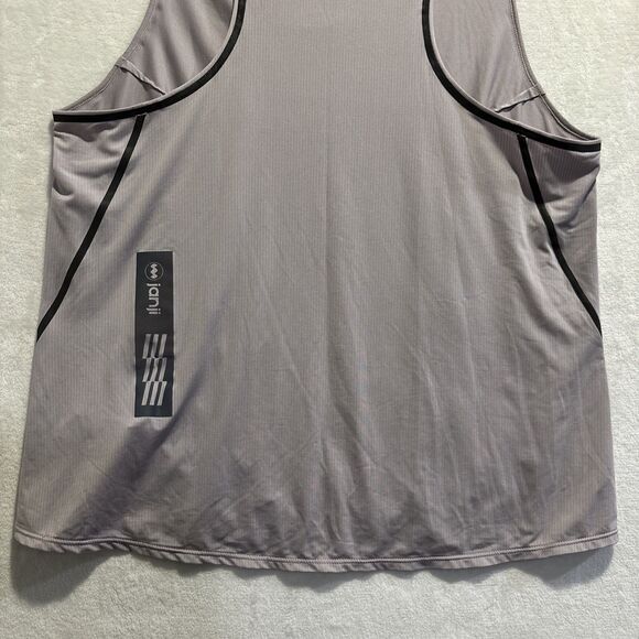 Janji Women's Pinnacle Ultra Singlet Lightweight Tank Top Aether Grey Medium Run - Picture 10 of 15